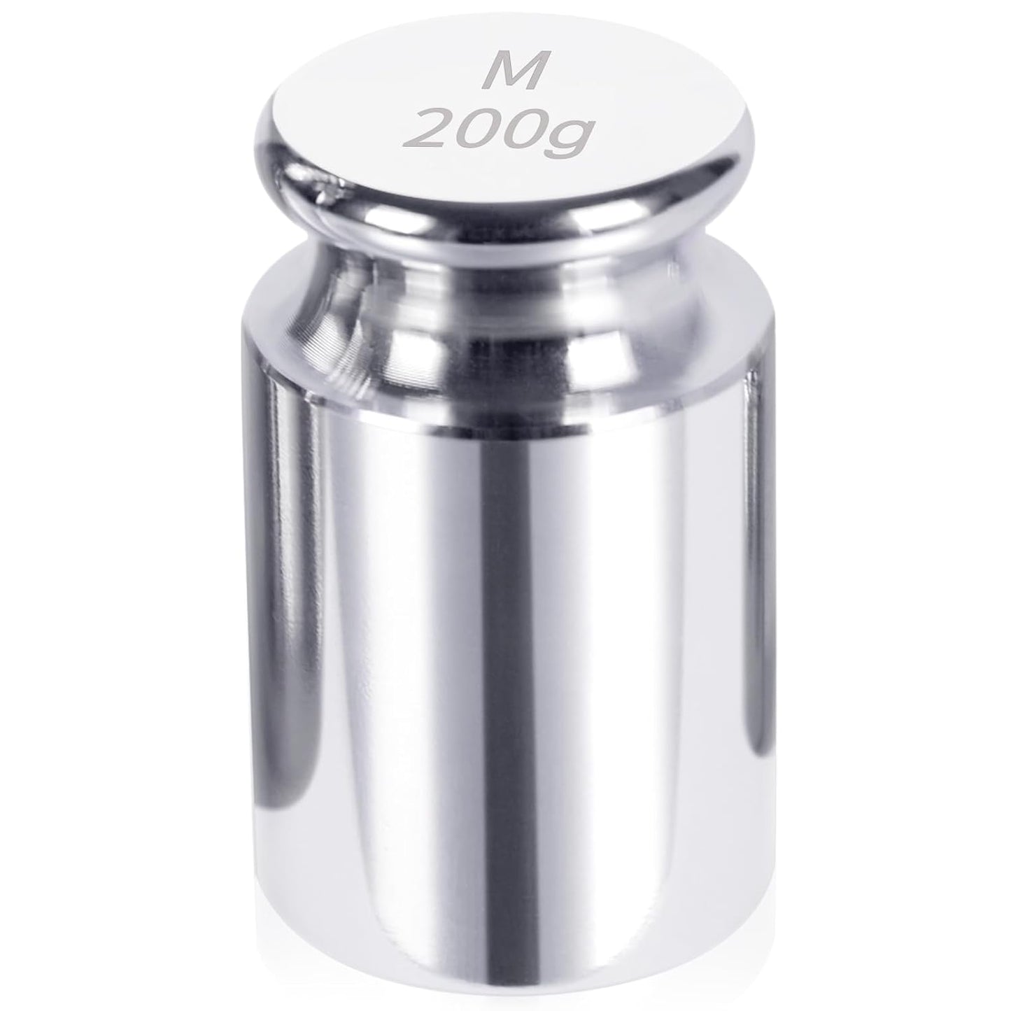 QP Calibration Weights, 200 Gram OIML Class M1 High Precision Scale Weights, Stainless Steel Gram Weights, Chrome Finish, Scale Calibration Weights for Digital Scale, Kitchen Scale, Pocket Scale