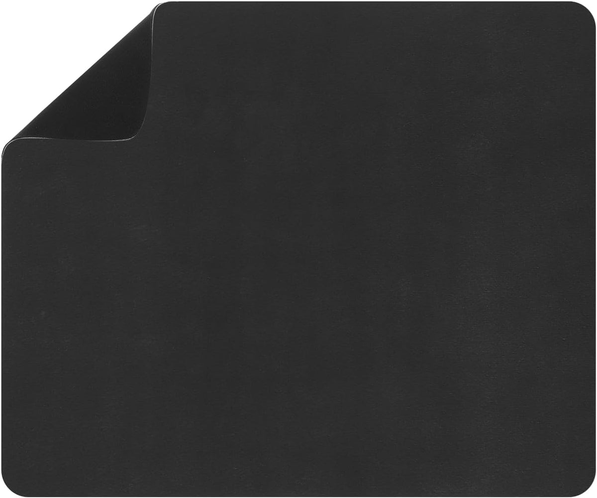 uxcell Silicone Mats for Kitchen Counter, 15.7" x 11.8" Non-Slip Countertop Protector Mat Heat Resistant Coffee Mat Waterproof Table Placemat, Black