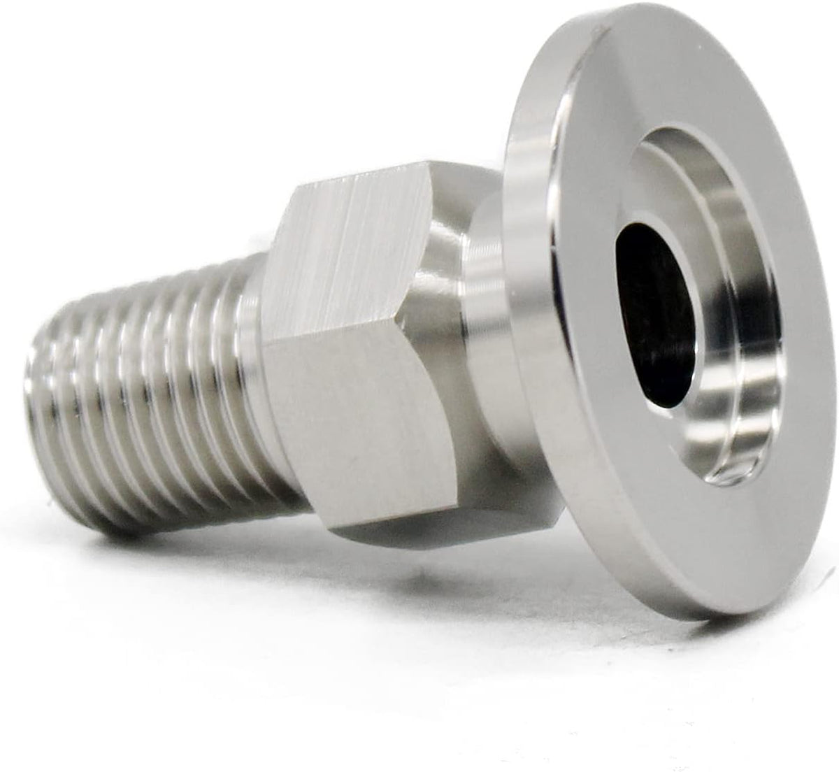 SS304 KF16 NPT Male Adaptor thread 1/4" NW16 KF Male coupling ISO-KF16 X NPT 1/4"