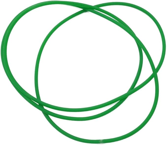 Bicycle Roller Drive Replacement Belt, Bicycle Roller Riding Table Drive Cord for BikeTrainer Roller 5mm X 185cm(Green)