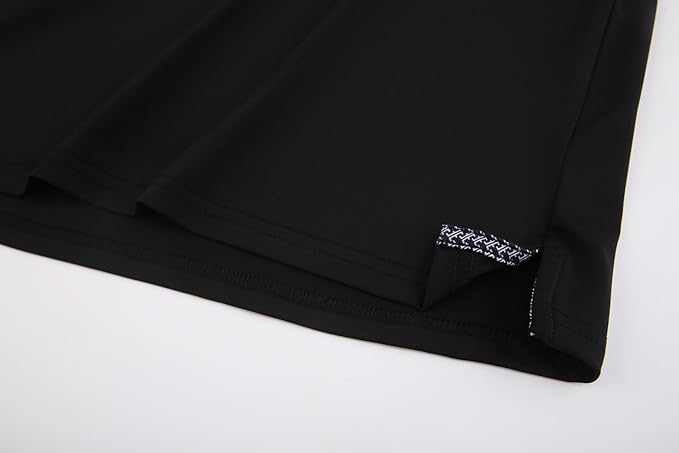 Alex Vando Mens Golf Shirt Moisture Wicking Quick-Dry Solid Short Sleeve Polo Shirts for Men