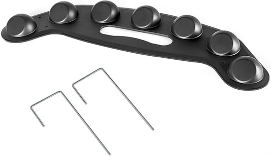 Baseball Softball Training Equipment,Easy to Use Baseball Fielding Trainer for Improving Fielding, Catching and Defensive Skill, Baseball Fielder Mat for Fielder,Catcher with Ground Stake