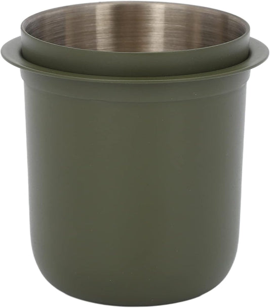 58mm Stainless Steel Dosing Cup, Espresso Coffee Powder Cup Crema Coffee Tool for Coffee Machine(#2)