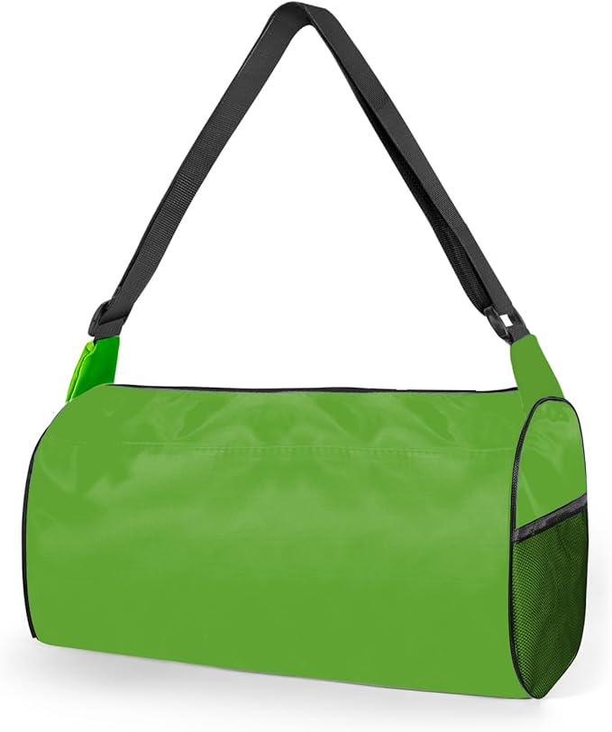 C&F BOGMOST Small Gym Bag for Women & Men,Small Lightweight Duffel Bag Carry On Bags Mini Duffel Travel Bag Waterproof Sports Bags for Workout/Sport/Travel, Grass Green
