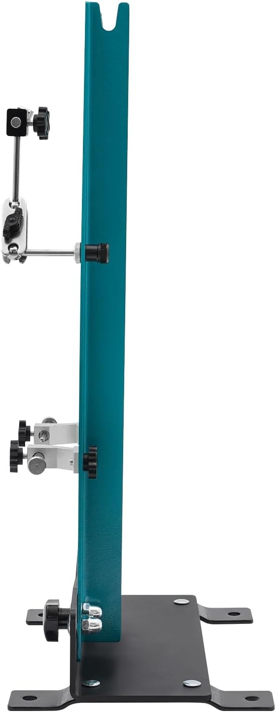 Bicycle Wheel Truing Stand, 360° Swivel Bike Workstands Truing Stand Bicycle Wheel Balancer Adjustable Width 3.5-5.9 Inches with Utility Knob for Wheels Of Children's Bikes, Folding Bikes