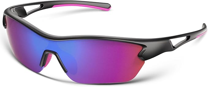 BEACOOL Polarized Sports Sunglasses for Men Women Youth Baseball Cycling Running Fishing Golf Motorcycle TAC Glasses UV400