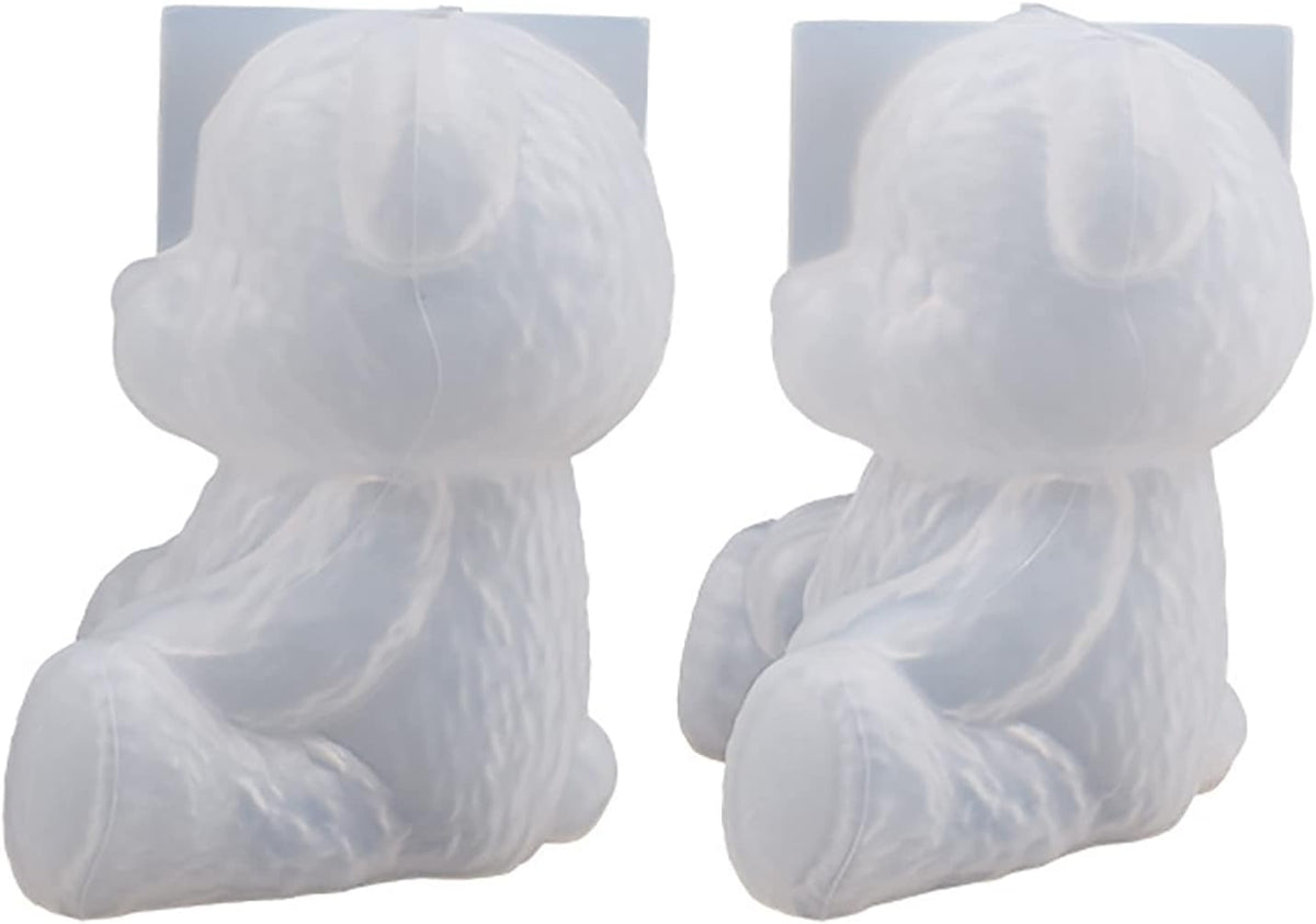 2 Pack Animal Mold - Different Silicone Molds for Candle Making, Resin Casting, Soap Making & Home Decor