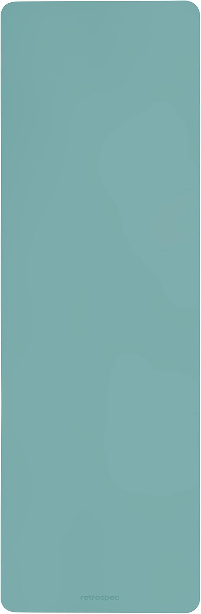 Retrospec Laguna 5mm Yoga Mat - Fitness Mat for Women, Men & Children, Slip-Resistant and Moisture Absorbing Exercise Mat for Home, Pilates, Yoga and Floor Workouts