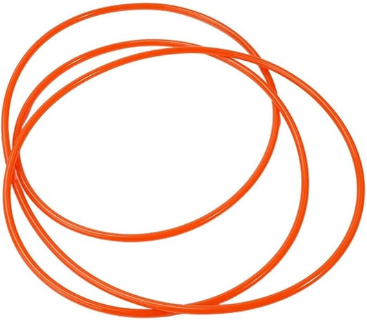 Bicycle Roller Drive Replacement Belt, Bicycle Roller Riding Table Drive Cord for BikeTrainer Roller 5mm X 185cm(Red)