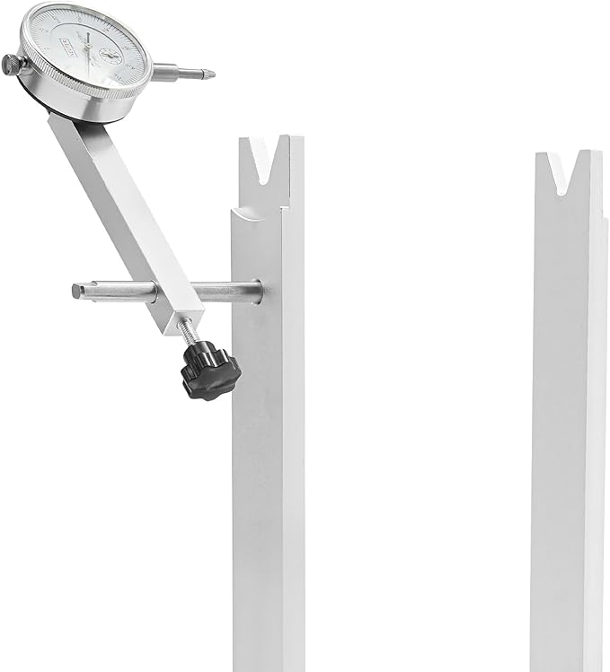 Bicycle Wheel Truing Stand, Professional Bike Wheel Repair Bracket with 3 Guages for 10-29 inch Wheels, Adjustable Rim Width