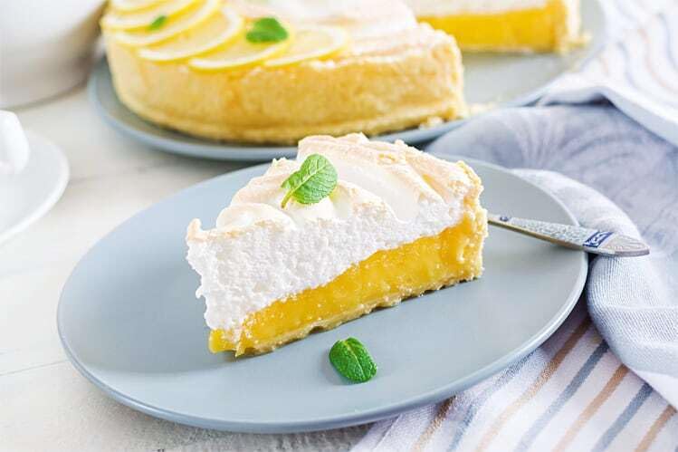 A Blend Above Lemon Meringue Pie Mix - No-Bake Desserts, All Natural, Vegan, Gluten Free, No MSG - Instant Dessert Mix, Fruit Dip, Bagel Topping, Frosting, Cheesecake Filling - Makes 16 Oz (Pack of 3)