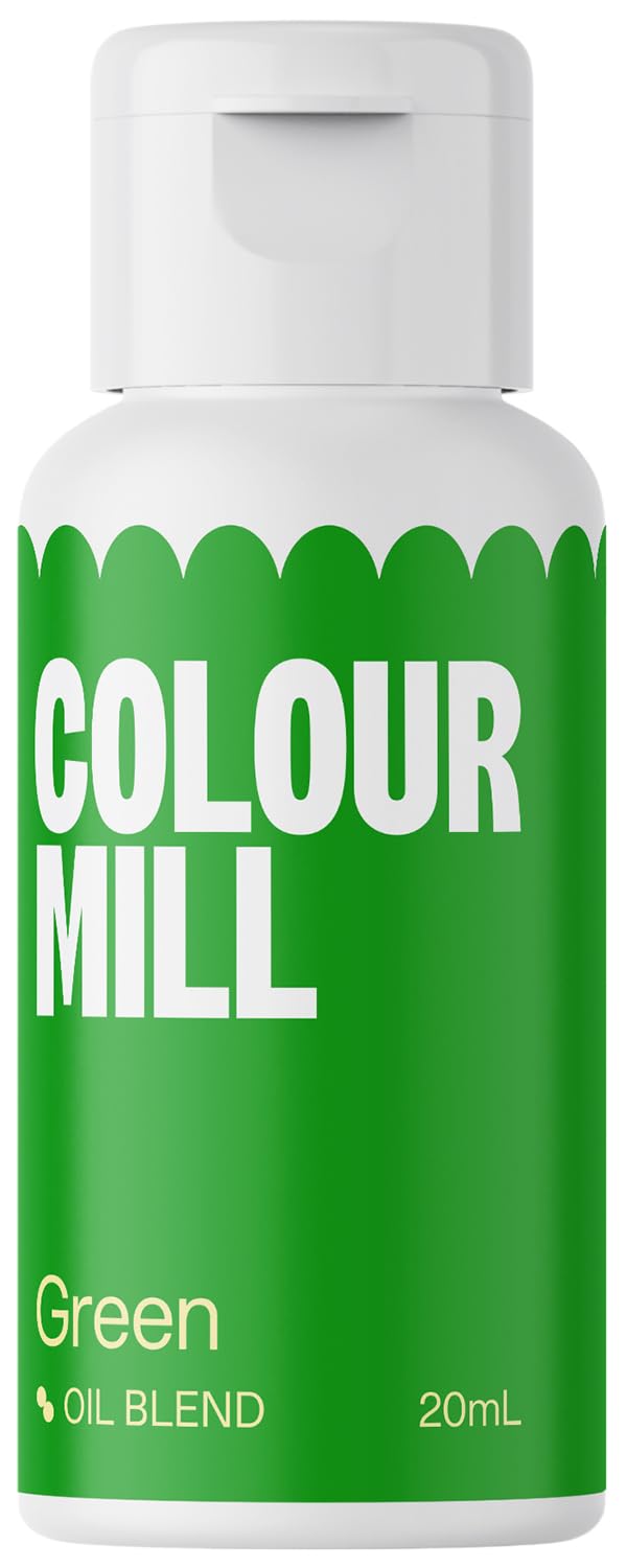 Colour Mill Oil-Based Food Coloring, 20 Milliliters Christmas Green