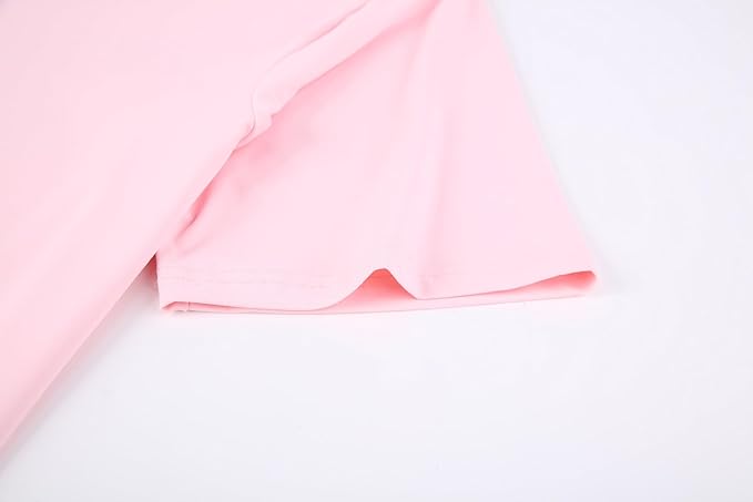 Alex Vando Mens Golf Shirt Moisture Wicking Quick-Dry Solid Short Sleeve Polo Shirts for Men