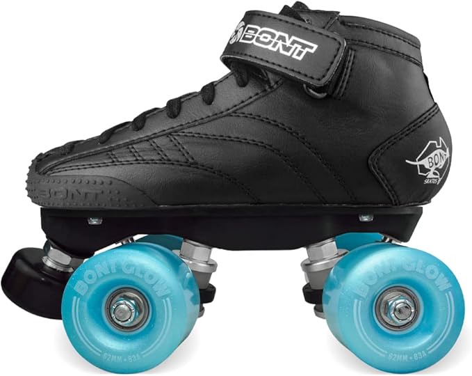Bont Professional Roller Skate Prostar Kids Package with Glow Light Up Wheels