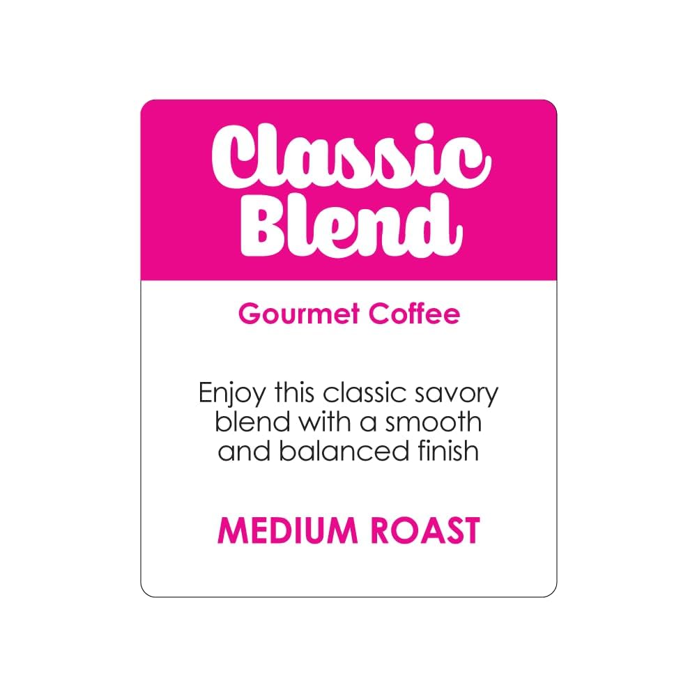 Donut Café - Coffee Gourmet Pods, Classic Blend, Medium Roast – Non-GMO, Gluten Free – Compatible with Keurig K Cup Brewers – Smooth & Delicious – 80 Count