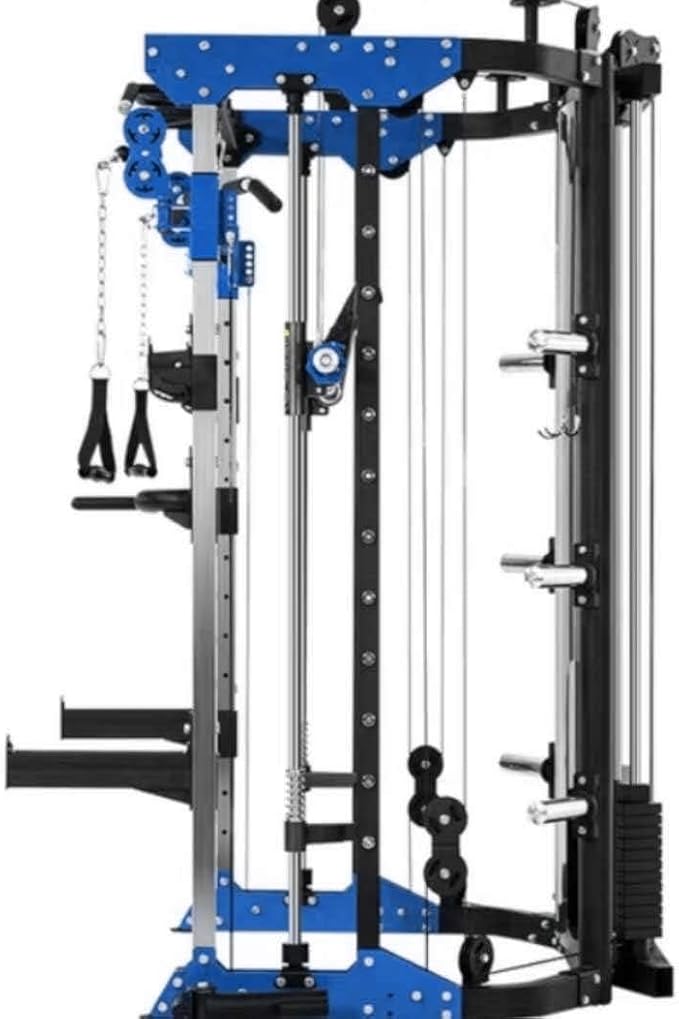 Smith Machine, Cables with Built in 160 kg Weights