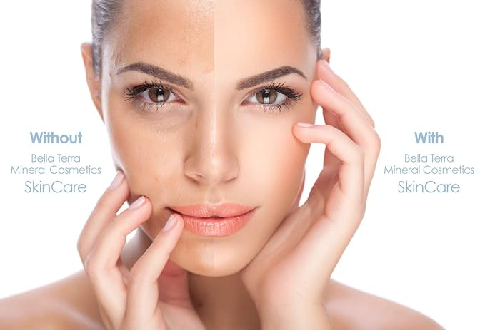 Bellaterra Cosmetics Mineral Exfoliating Gel – Gentle Cleansing, Vegan, Paraben-Free, 1.69 Fl Oz, Soft & Glowing Skin