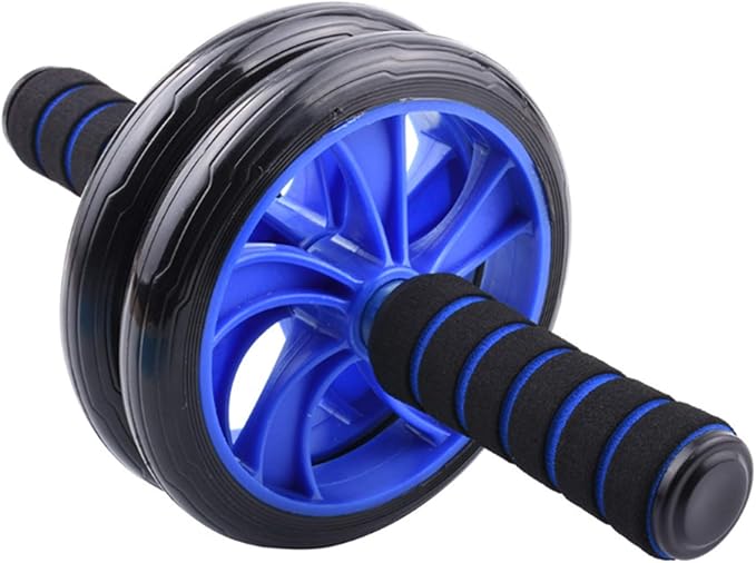 Abdominal Muscle Training Rollers, 5-In-1 Roller Kit with Knee Pads, Push-Up Bars, Handle Grips, Skipping Ropes, Home Gym Exercise Kits Suitable for Physical Training