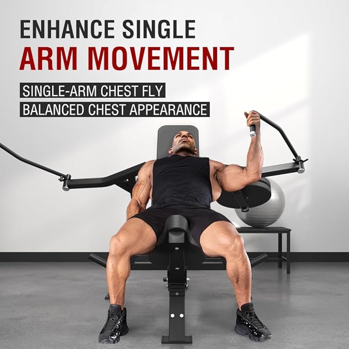 Chest Press Machine,Incline Chest Fly Machine,Deck Fly Machine,Upper Body Strength Training Equipment for Home Gym