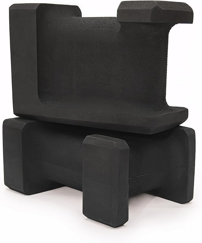 Ergo Yoga Blocks, Relieve Wrist Pain, Improve Comfort and Grip, Contoured Design, Pilates Exercise Balance & Stretching