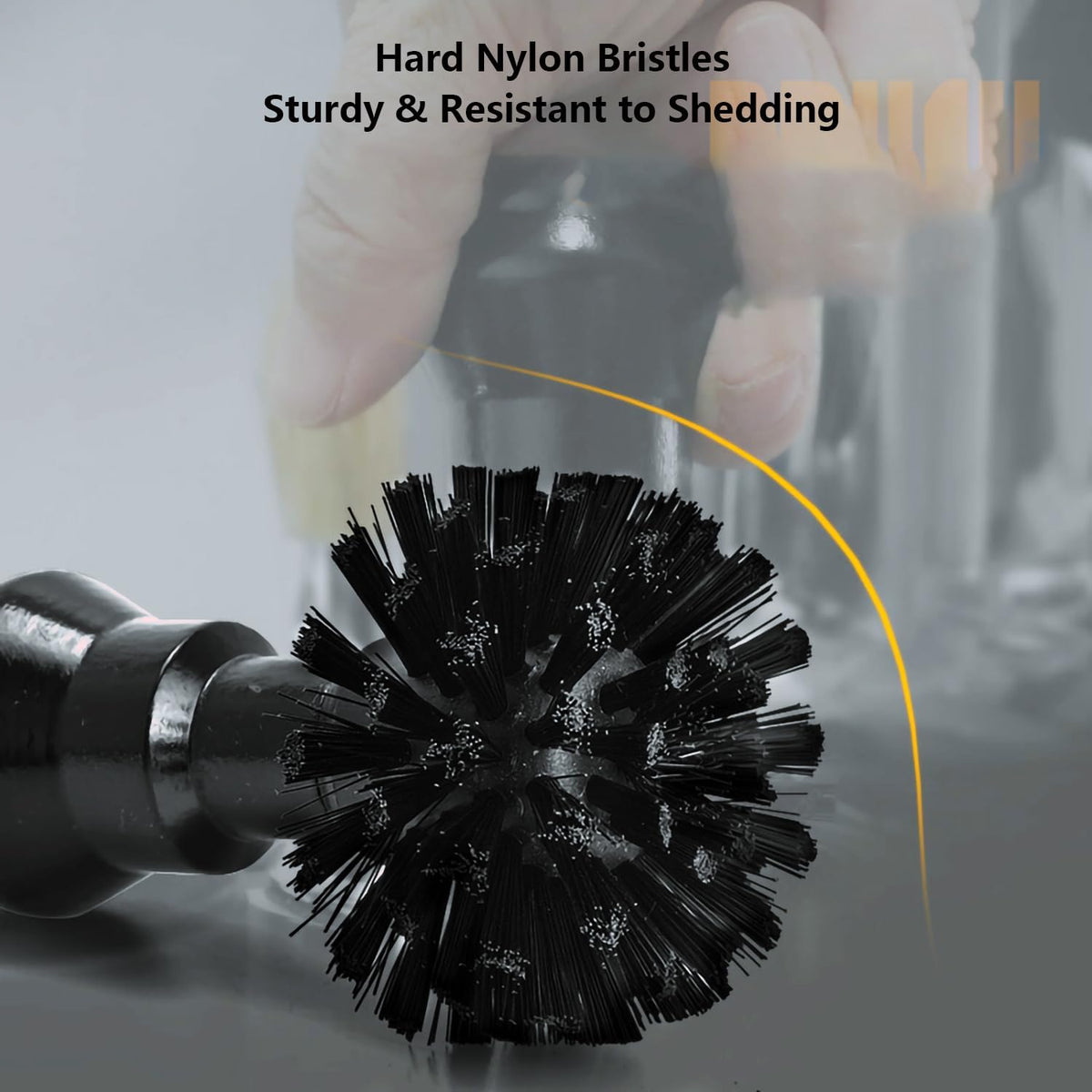 Espresso Coffee Machine Cleaning Brush Kit with Portafilter Cleaning Disc (51mm and 54mm Portafilter Brush)