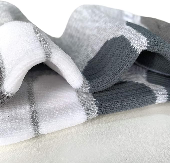 BERING Men's Ankle Socks Athletic Running Cushion Quarter (6 Pairs)