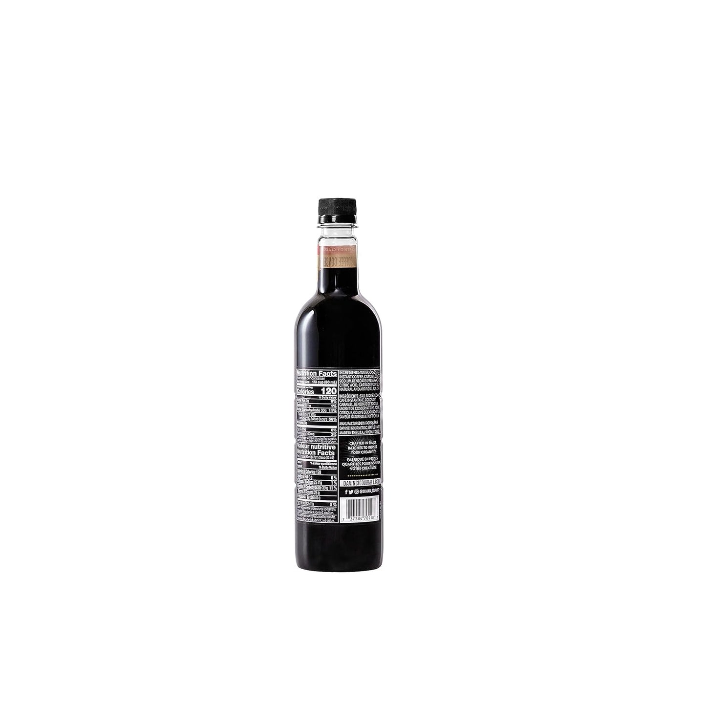 DaVinci Gourmet Classic Iced Coffee Concentrate Syrup, 25.4 Fluid Ounces (Pack of 4)