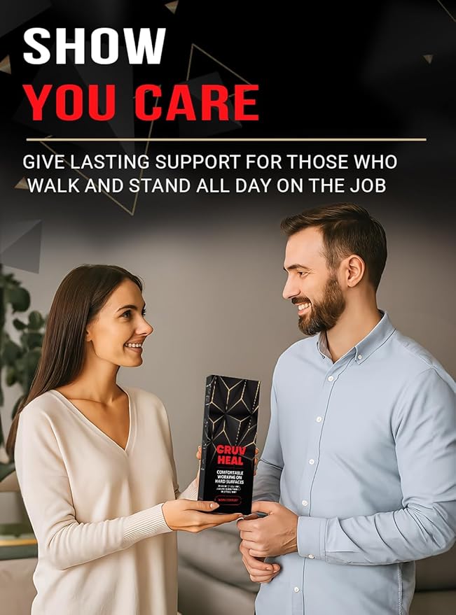 2 Pairs of Work Pro Comfort Insoles - Foot Pain Relief - Cushioning and Shock Absorption - Work Boot Insoles for Men Women - Non-Slip Anti Fatigue Inserts (S, 2-Pairs-Black)