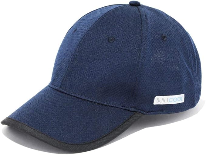 BUILTCOOL Adult Cooling Baseball Hat ??Men & Women Moisture Wicking, Mesh Back, Lightweight, Performance Ball Cap