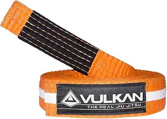BJJ Kids Belt – Preshurunk Martial Arts Youth BJJ Belts for Girls & Boys with BJJ Ranking Stripes