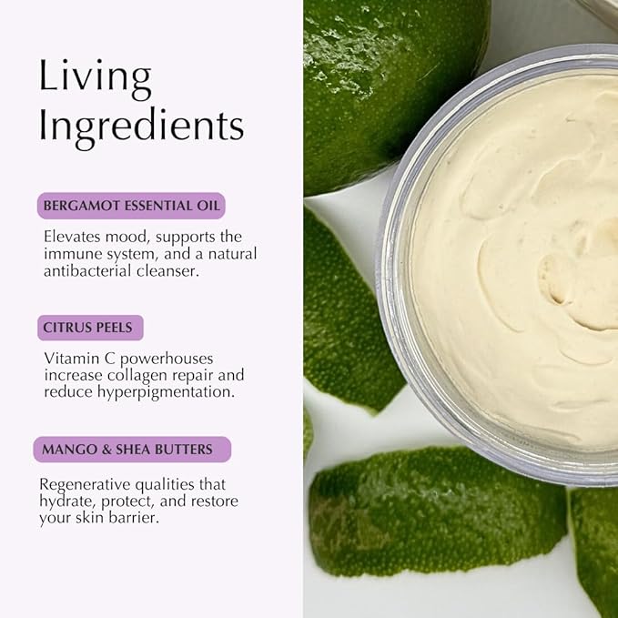 Bergamot Beurre Evening Face & Neck Body Balm (1.5 oz)