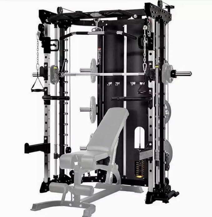 Smith Machine, Cables with Built in 160 kg Weights