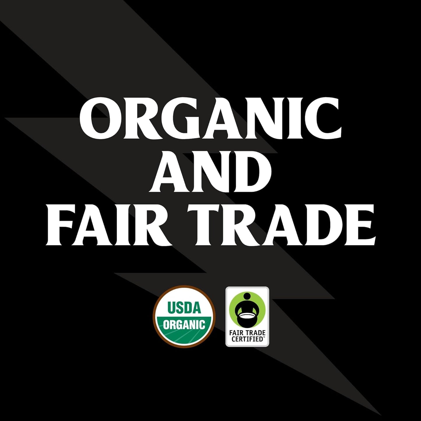 Death Wish Coffee, Organic and Fair Trade Espresso Roast Ground Coffee, 14 ounce (Pack of 1)