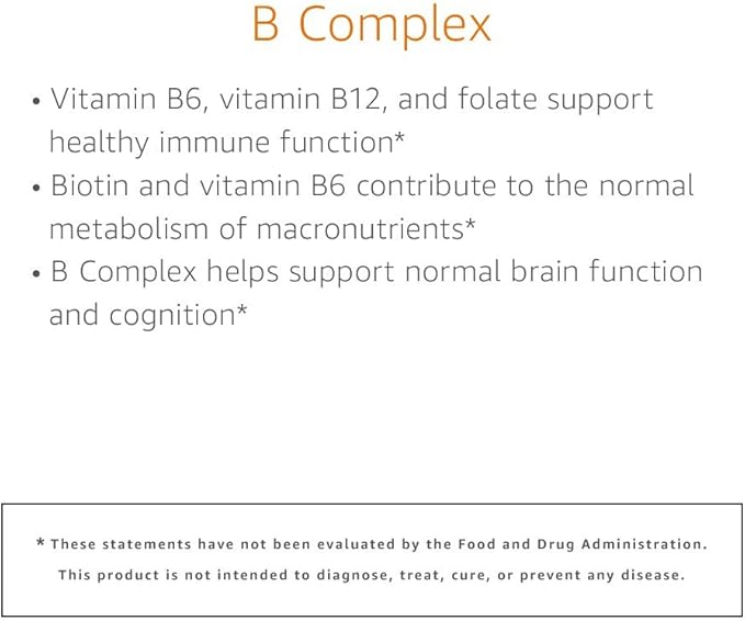 Amazon Elements B Complex, 65 Capsules