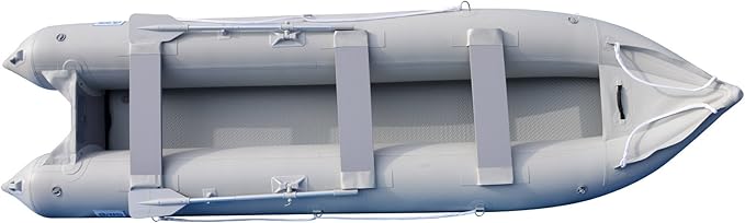 BRIS 15.4ft Inflatable Kayak 4 Person Canoe Boat