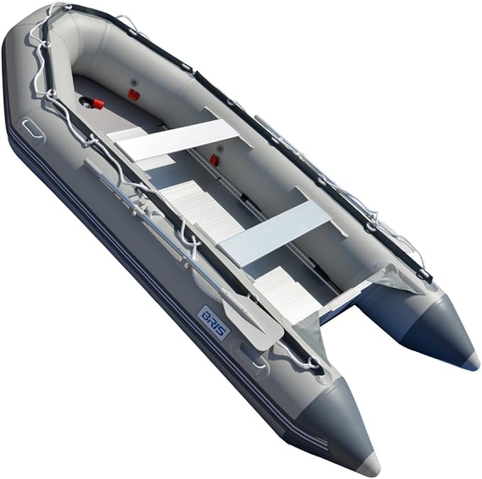 BRIS 14.1 ft Inflatable Boat Inflatable Rescue & Dive Inflatable Raft Power Boat