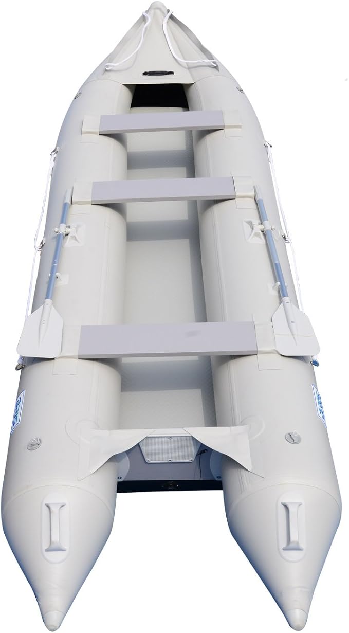 BRIS 15.4ft Inflatable Kayak 4 Person Canoe Boat