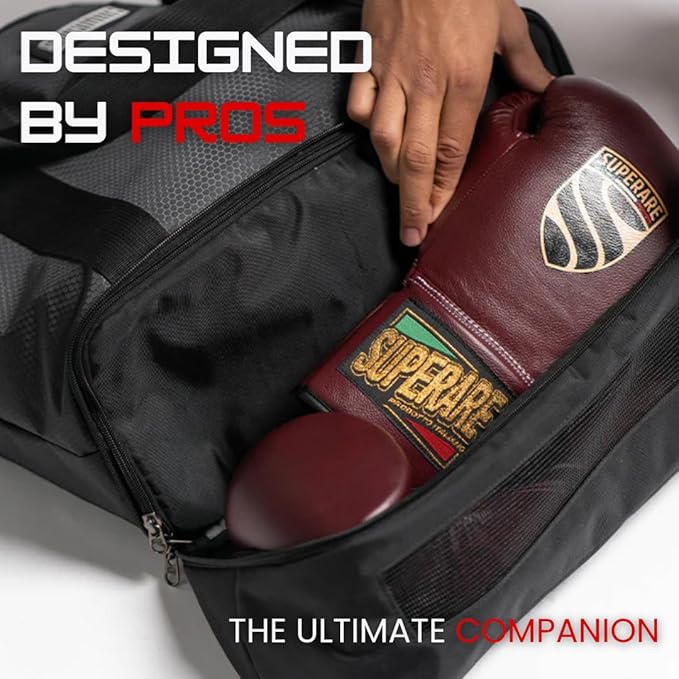 Superare Gear Bags - Gym Duffle Bag, Backpack, Tote Bag for MMA, Athletic Gym Boxing Bag - Enorme, Carico, Diario, Sporta