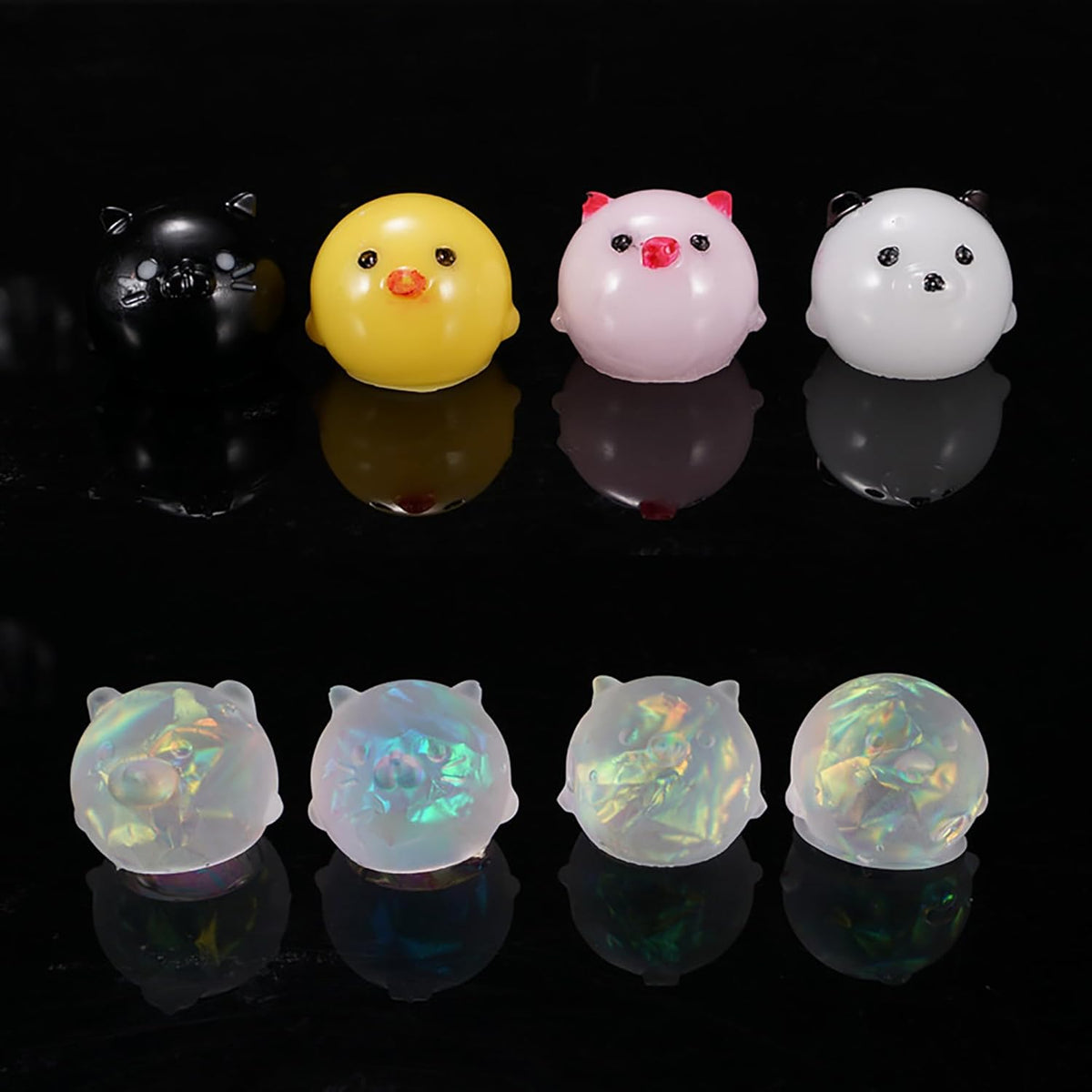 Resin Casting Silicone Mold for Candle Making, Home Decor, 3D Animal and Clay - Resin Making Molds