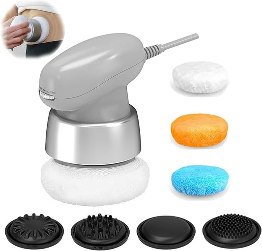 Body Sculpting Machine, Corded Anti Cellulite Massage Tool, Deep Tissue Lymphatic Drainage Handheld Full Body Massage Relaxing SPA Cellulite Fat Remover Oil Apply Belly Butt Limbs Tightening Shaping