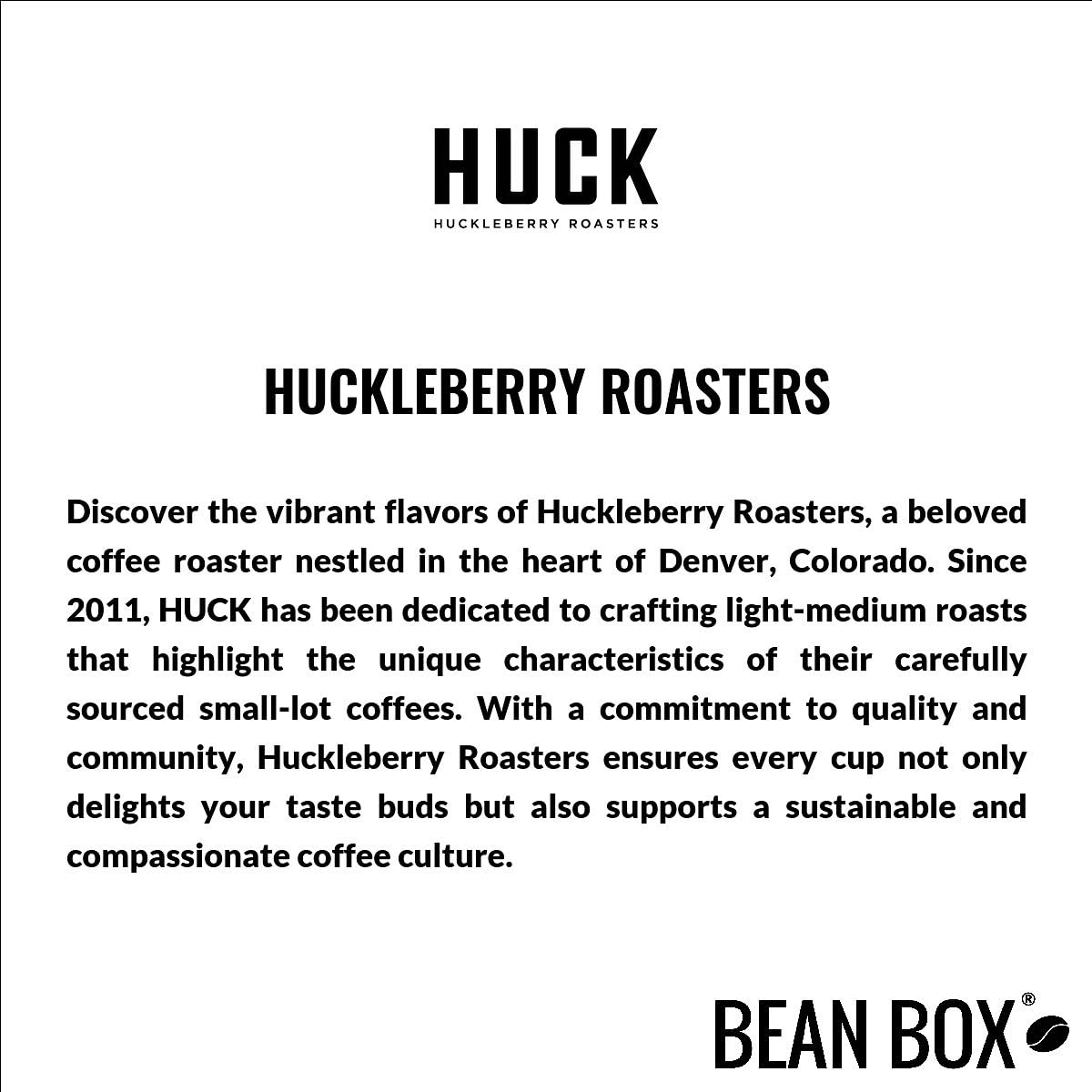 Civitas Blend - Roasted by Huckleberry Roasters - Whole Bean Coffee - 2 Pound Bag