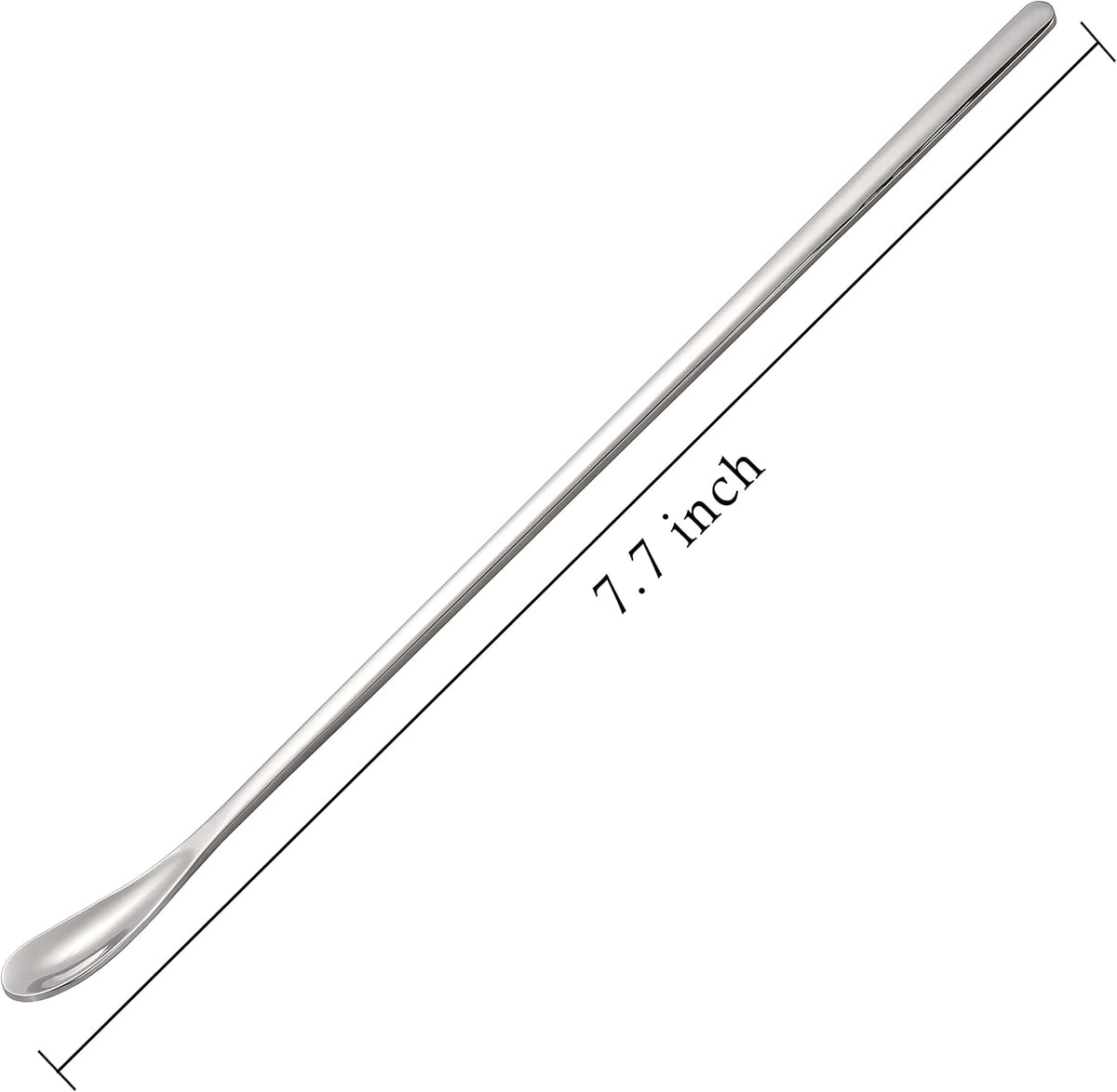 Stainless Steel Coffee Stirrers Spoons 6 Pieces Ice Tea Long Spoons Drink Stir Sticks Spoon for Bar Coffee Cocktail…