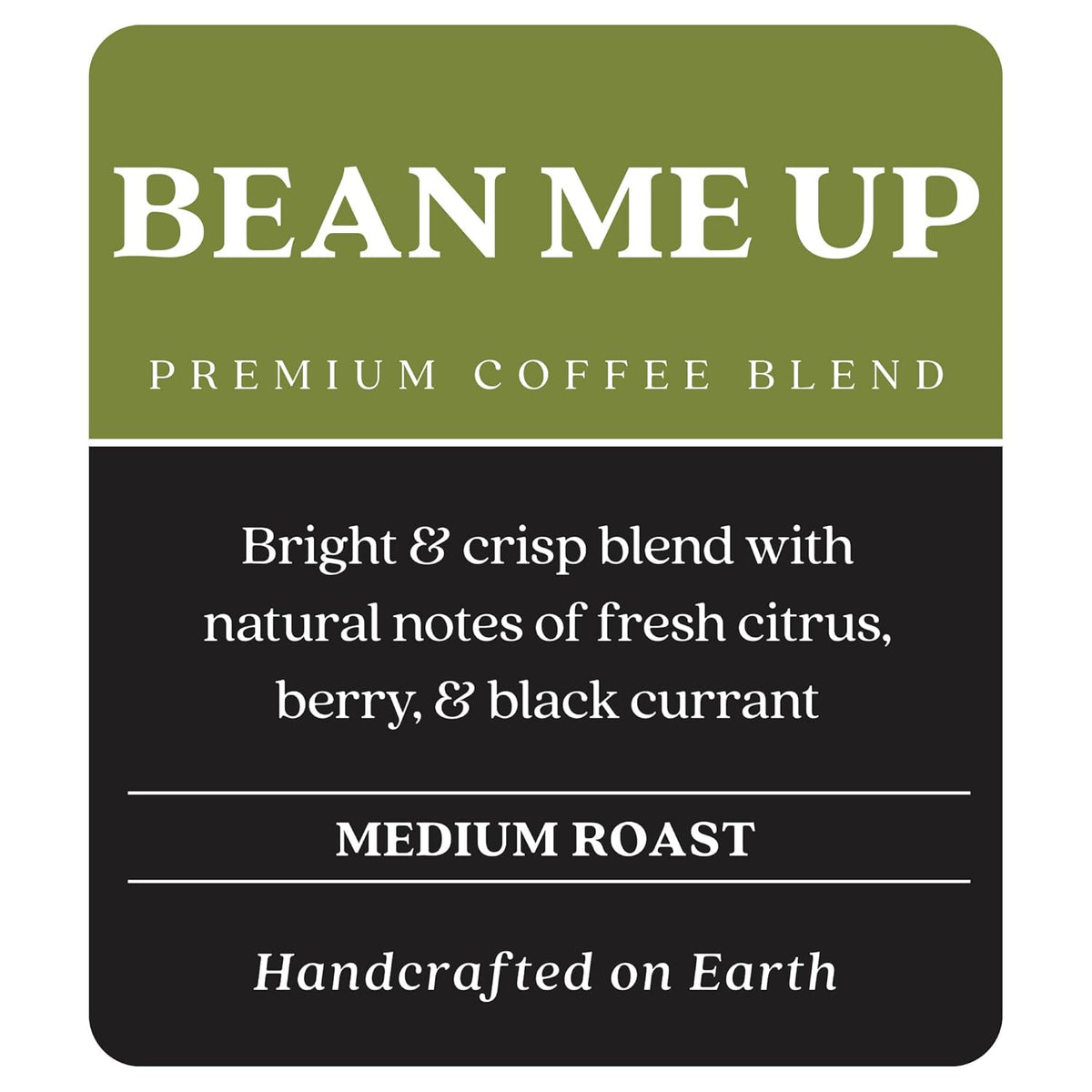 Copper Moon Single Serve Coffee Pods for Keurig K-Cup Brewers, Light Roast, Bean Me Up Blend, 12 Count