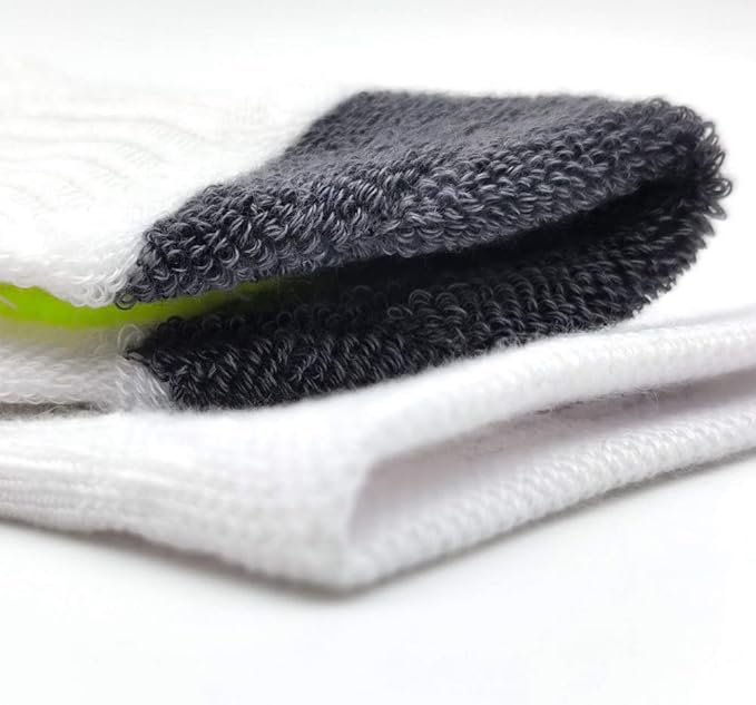 BERING Men's Ankle Socks Athletic Running Cushion Quarter (6 Pairs)