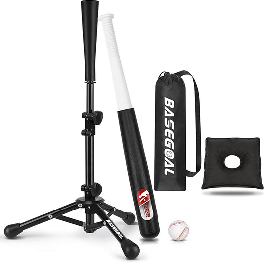 Baseball Tee for Kids,Youth Stand Set,Teeball Set,Youth Baseball,Softball Batting Tee Set,Easy Adjustable Height