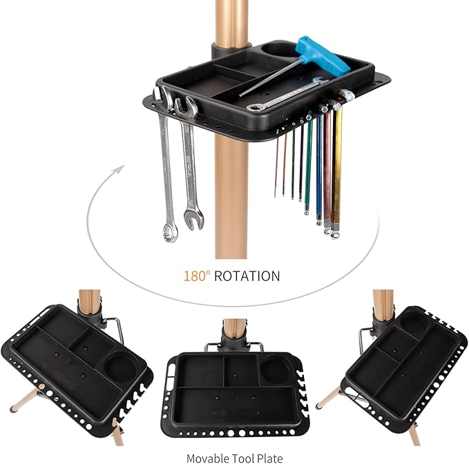 Bike Repair Stand -Shop Home Bicycle Mechanic Maintenance Rack，bike rack (red（two legs）)