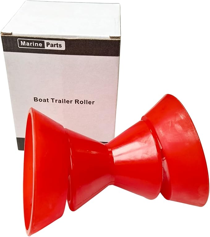 AnyLikely 3" X 5" Boat Trailer Roller Polyurethane Assembly 1/2 inch Shaft Non Marking