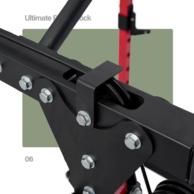 MAJOR FITNESS Drone1 Power Cage - Multi-Function Power Rack for Home Gym, Squat Rack, Cable Crossover System, for Strength Training, Heavy-Duty Steel Construction