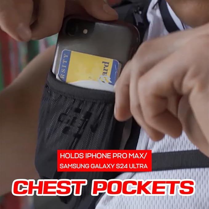 RAVERUNNER® Rave Hydropack - 2L Water Backpack for Raves, Festivals, Hiking, Running - Festival Hydration Pack for Hydration Backpack Rave