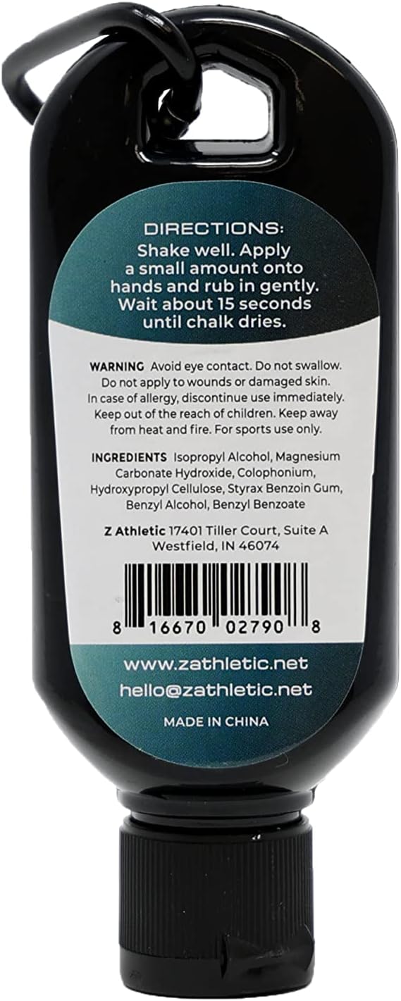 Z Athletic Gym Chalk Ball for Rock Climbing, Gymnastics, and Weightlifting